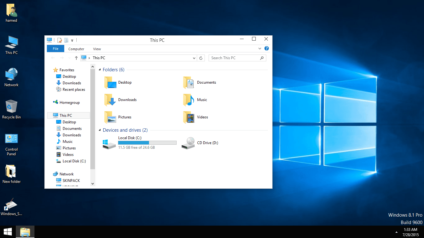 windows 7 minimal theme